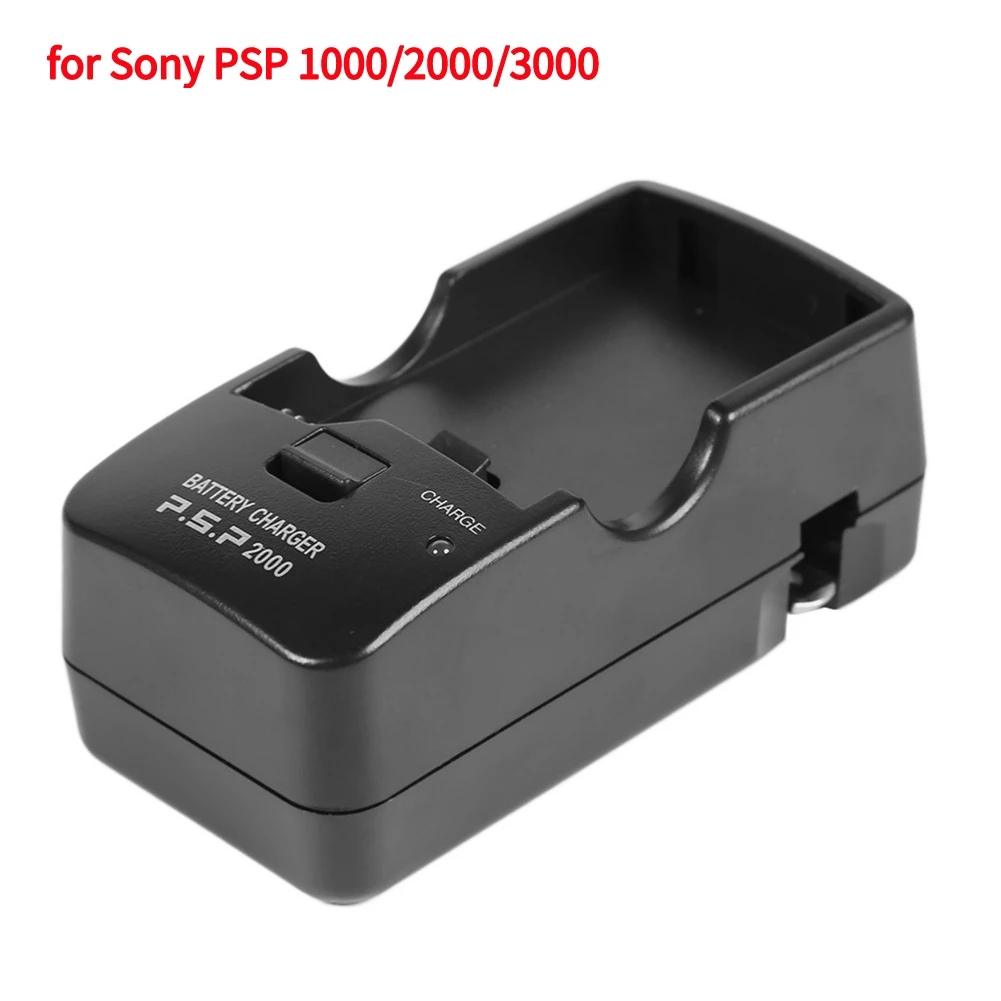 

US Plug Desktop AC Wall Travel Home Charger for Sony PSP 1000/2000/3000 Battery Power Adapter Charging Digital Video Batteries