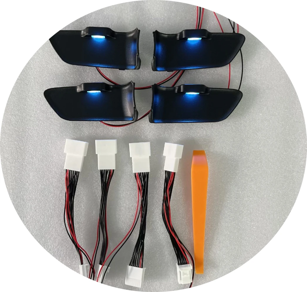 

Для Toyota Corolla E210 2019 2020 2021 ​ Подлокотник для дверной чаши 2022, атмосферный светильник для интерьера, светодиодный синий светильник для дверной чаши, ручка рамы