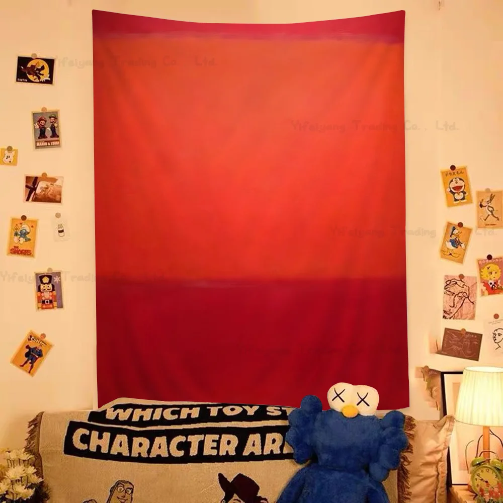 Настенный декор большой настенный гобелен с принтом Марка Ротко дешевый в стиле