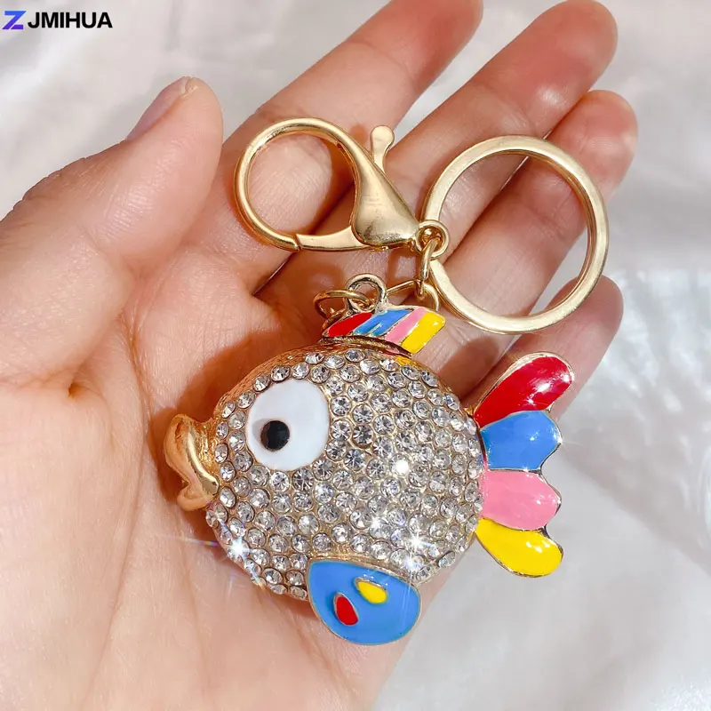 

Bling Shiny Crystal Keyrings 18Styles Keychains For Women Girls Handbag Wallet Hanging Ornament Party Gifts