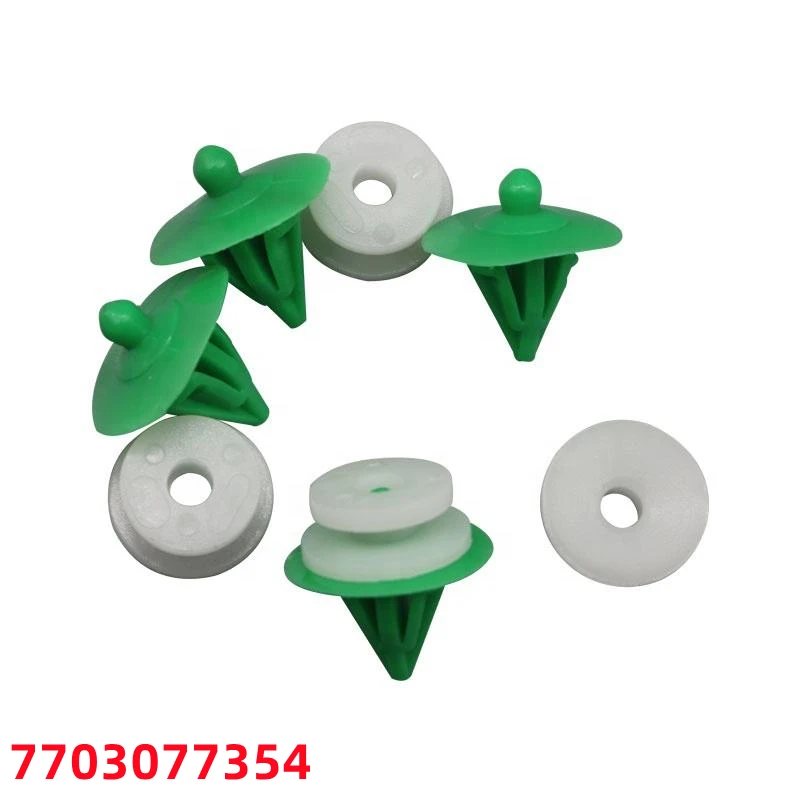 XIEAILI 100 шт. автомобильный нейлоновый кабельный ремень крепежные зажимы зажим для проводов 7703077354 D390