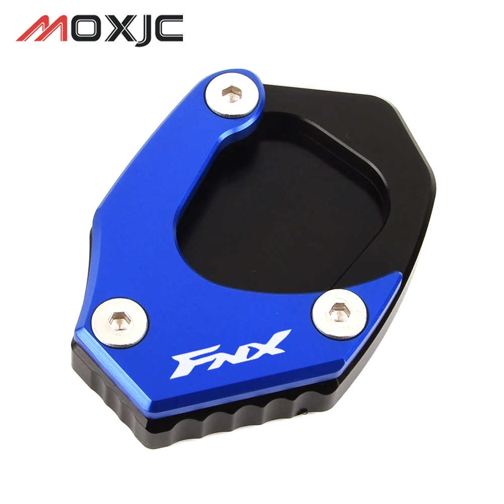 

CNC Aluminum Alloy Foot Side Stand Pad Plate Kickstand Enlarger Support Extension for SYM FNX150 2019-2021