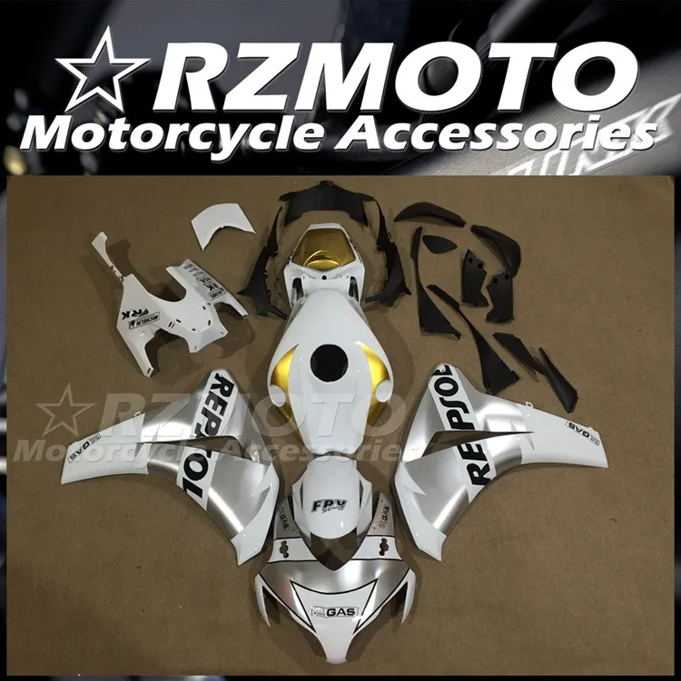 

Silver New ABS Fairings Kit Fit for HONDA CBR1000RR 2008 2009 2010 2011 08 09 10 11 Bodywork Set