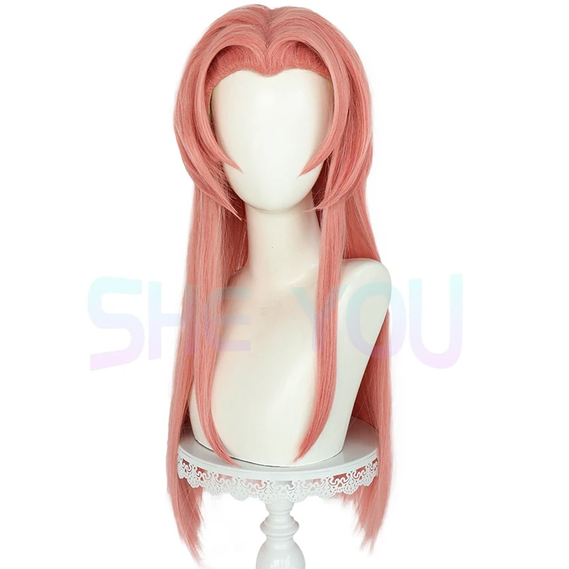 Парик для косплея Haruno Sakura из длинных синтетических волос парик аниме в стиле с