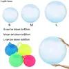 3 Size Kids Bubble Ball Balloon Indoor Outdoor Inflatable Ball Games Toys Soft Air Water Filled Bubble Ball Blow Up Balloon Toy 6