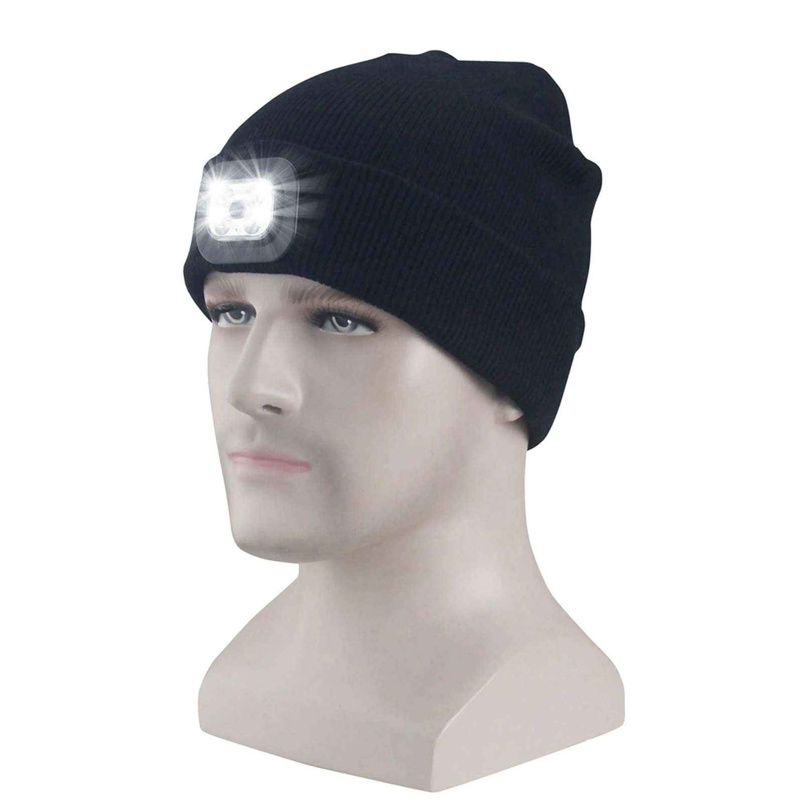 

USB-лампа, многоцелевой Головной фонарь для ночного спорта, перезаряжаемый Головной фонарь для кемпинга, нагревательный головной убор для ез...