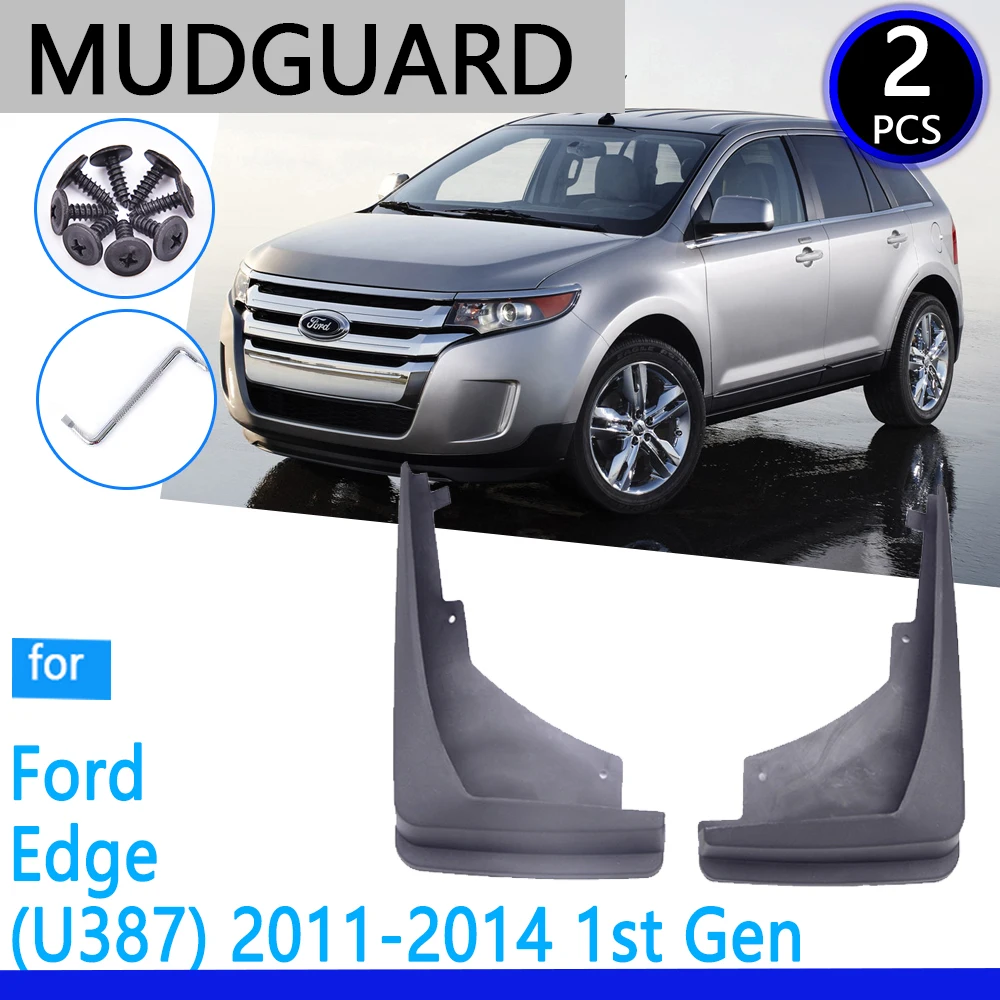 Mudguards fit  for Ford Edge U384 2011 2012 2013 2014  Accessories Mudflap Fender Auto Replacement Parts