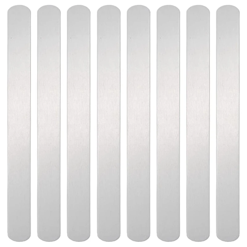 

15 Pack Aluminum Bracelet Blanks For Metal Stamping And Engraving (14 Ga.) - 5/8 X 6 Inches