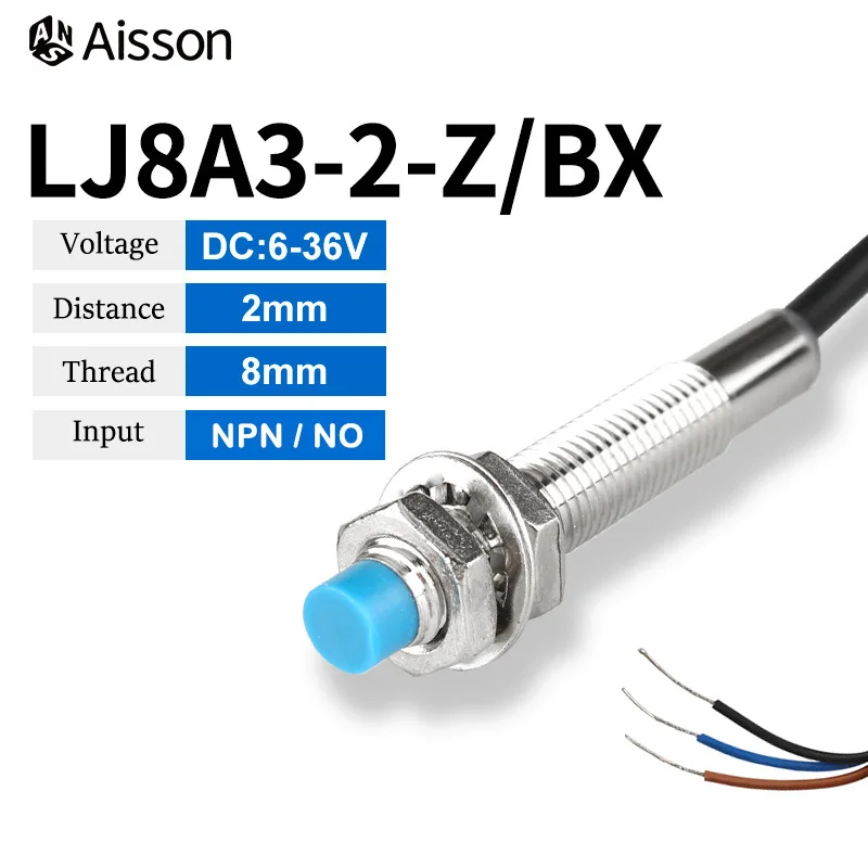 

Датчик приближения CKCTINNER LJ8A3-2-Z/BX/BY/AX/AY/EX/DX 8мм 2м