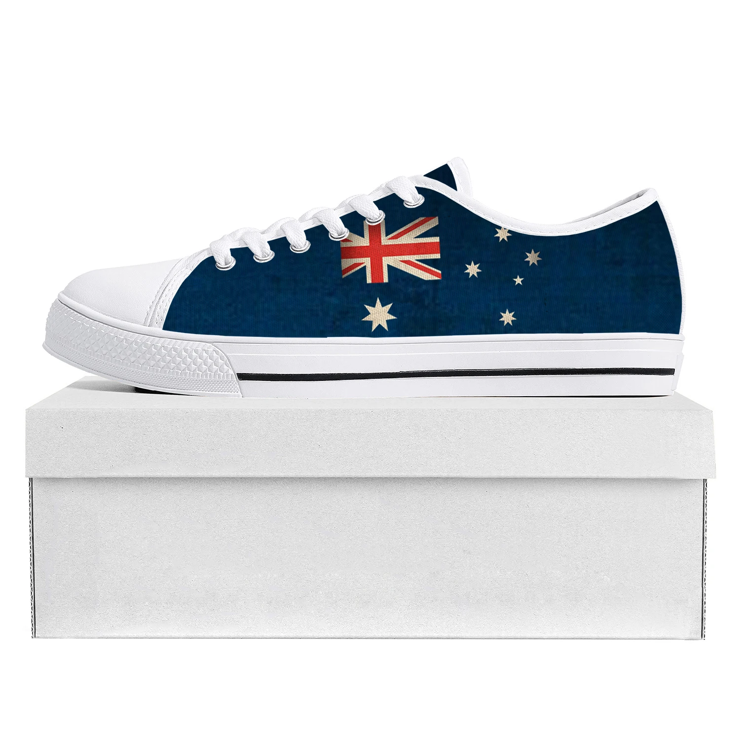 

Australian Flag Low Top High Quality Sneakers Mens Womens Teenager Canvas Sneaker Prode Fashion Casual Couple Shoes Custom Shoe