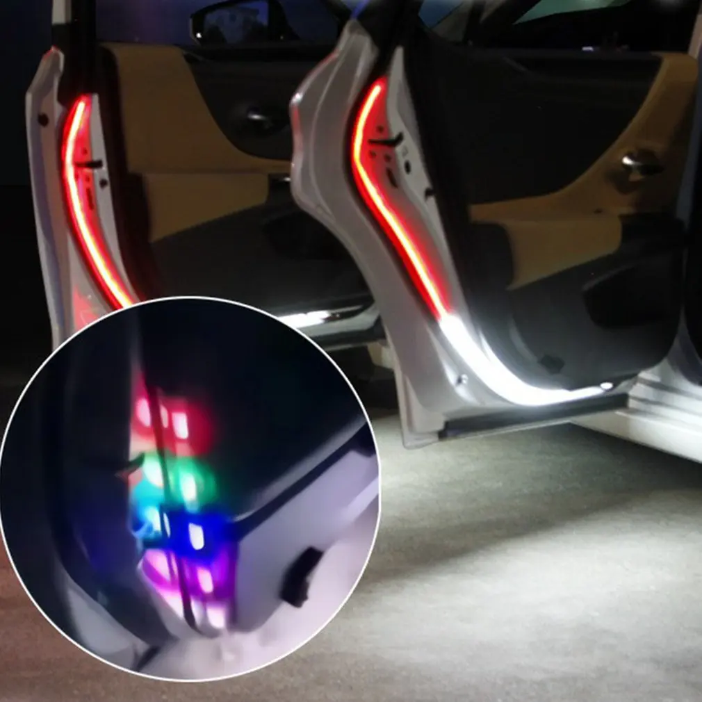 

4pcs Bright Universal Wireless Car Door LED Welcome Projector Laser Logo Ghost Shadow Night Light Car Accessories Shadow Lamp