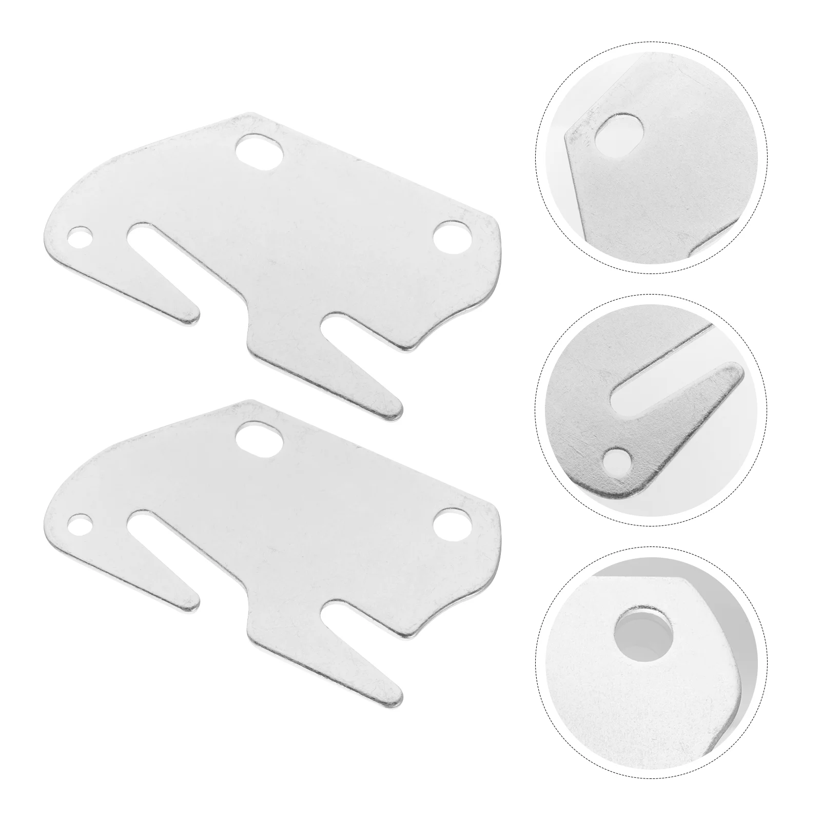 

2 Pcs Bed Rail Fittings Metal Brackets Bed Rail Plate Bed Rail Brackets Wood Bed Hook Bed Rail Connector Metal Stand