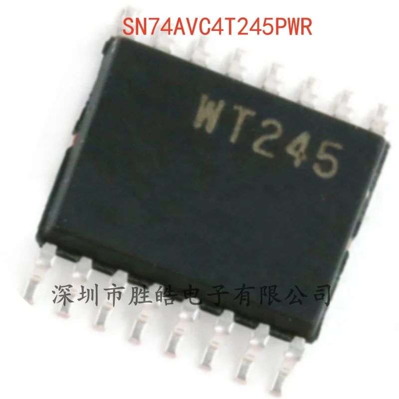 

(10PCS) NEW SN74AVC4T245PWR 74AVC4T245 4-Bit Dual Power Bus Transceiver Chip TSSOP-16 Integrated Circuit