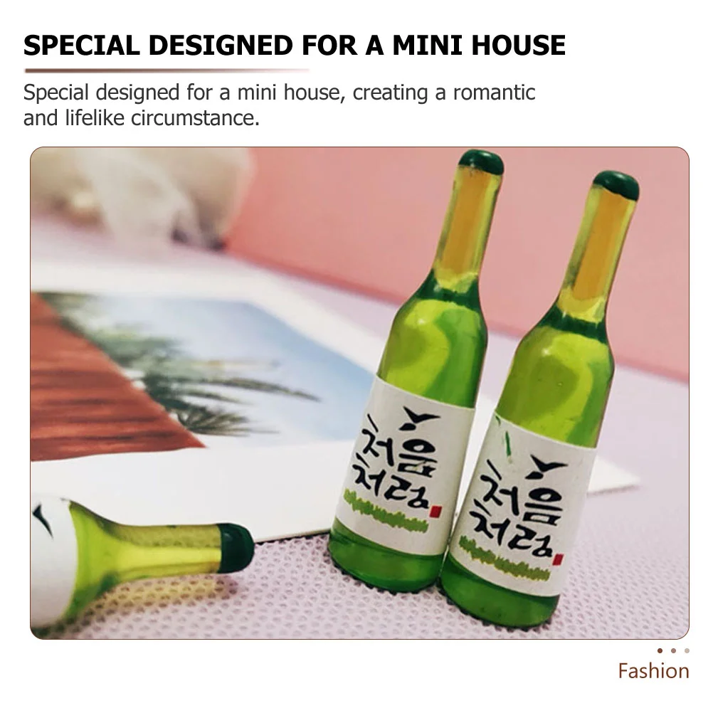 Мини-бутылки с имитацией риса корейские фигурки декор для дома украшения из