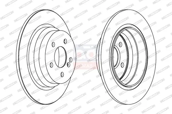 

Код магазина: DDF1308C для задней детали диска 02 E.S-W211-W212