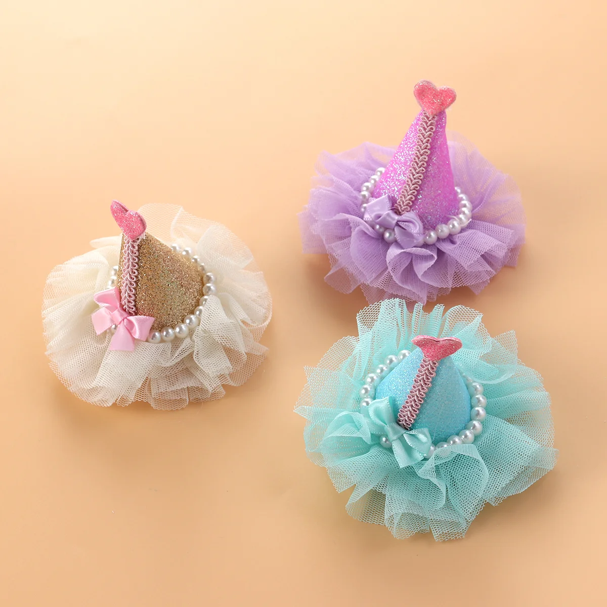 

3 шт., зажимы для волос