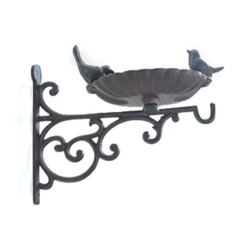 

Поилка для птиц, уличная водная чаша с крючком, декоративная настенная подвесная плита с защитой от мороза, ярдов, внутреннего двора