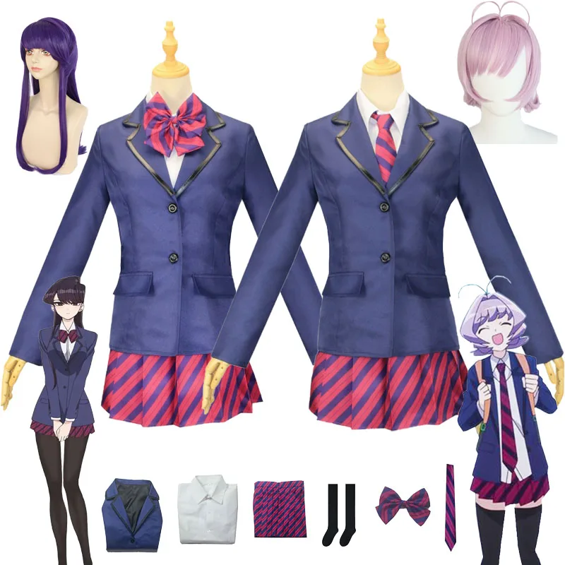 

Anime Komi Komi Can't Communicate Shouko Komi Najimi Osana Costume Girls School Uniform Koma Wa Wa Comyushou Desu Suits Wis Conf