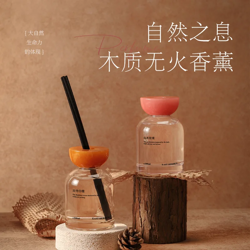 Фото Ароматизатор Zuohe Reed Diffuser Premium без огня, длительного действия, для ароматерапии, освежитель воздуха для отелей, дома, спальни, туалета, декоративный подарок. №1