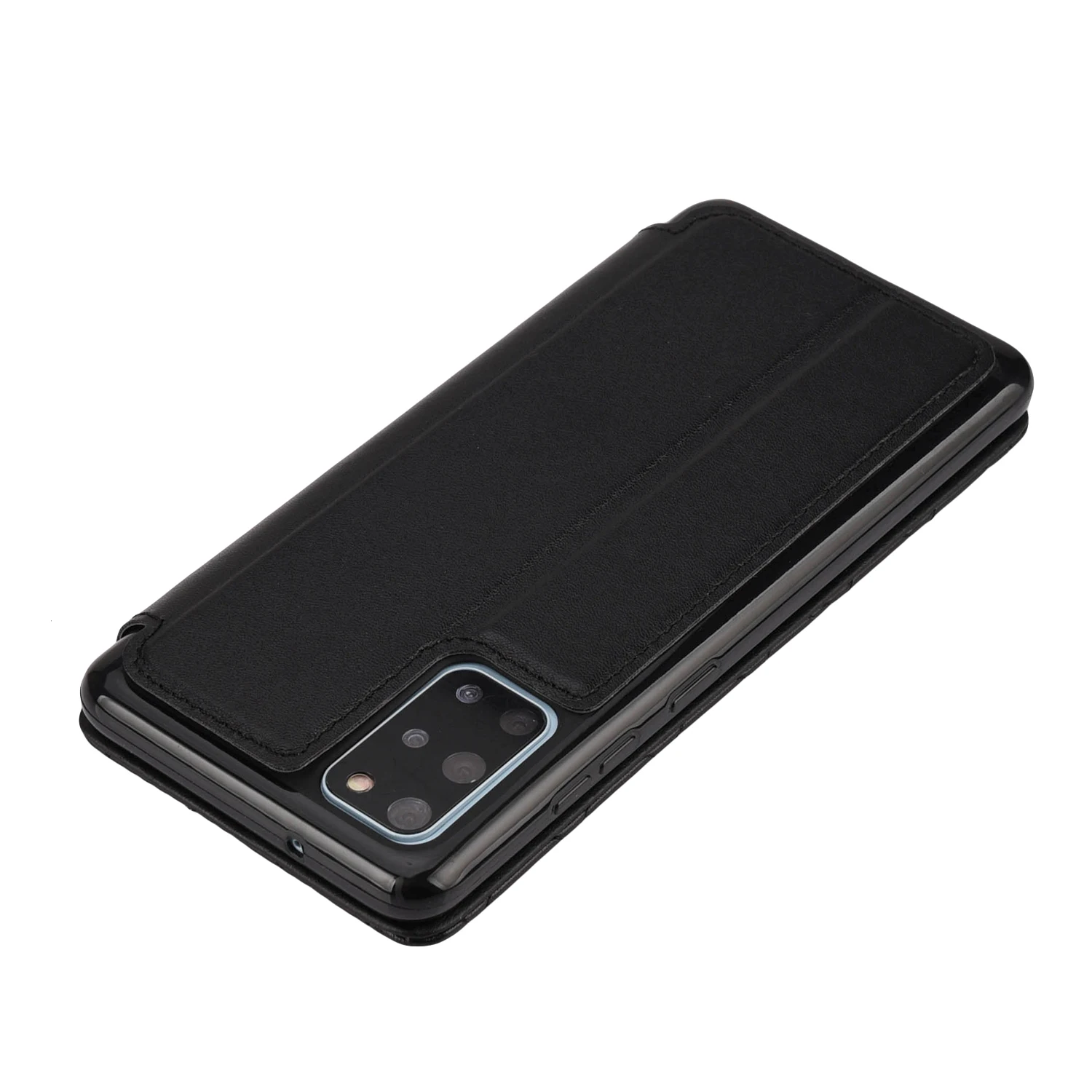 Leather Flip Case For Galaxy S20 Plus S21 Ultra S20FE S10E 5G S9 S8 S7 Edge S6 S5 Phone Protector Wallet Cover Card Slots Stand