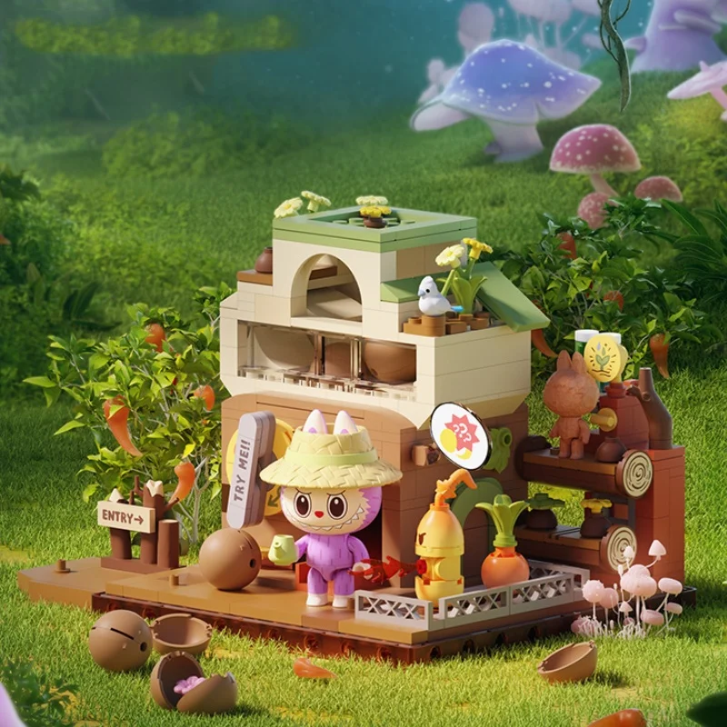 Подлинная аниме-фигурка Labubu монстры серия секретов леса Базовая Серия фазы Ii