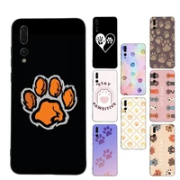 cat dog paw phone case soft silicone case for huawei p 30lite p30 20pro p40lite p30 capa
