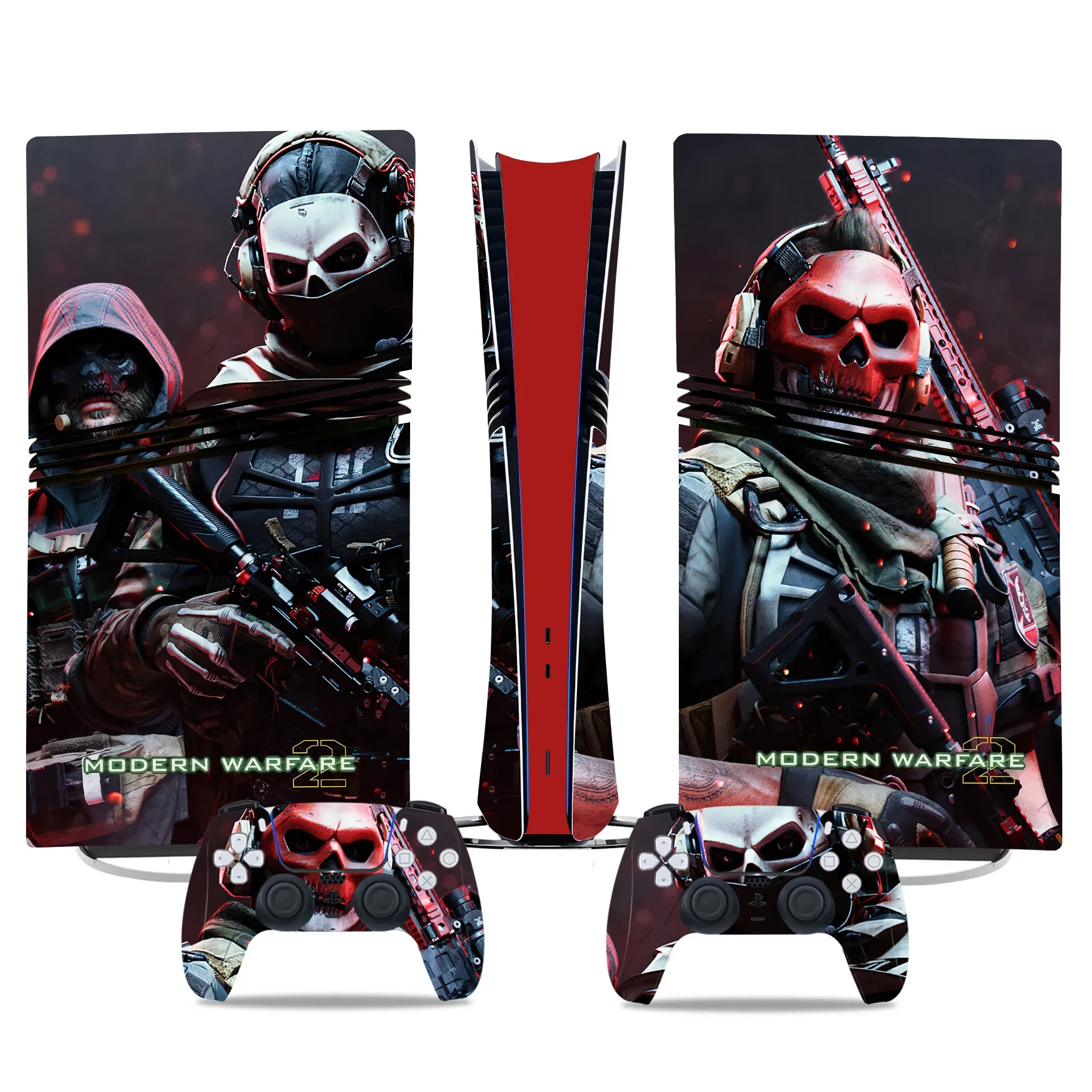 COD для PS5 Pro цифровая наклейка виниловая pro крышка консоли цифрового контроллера