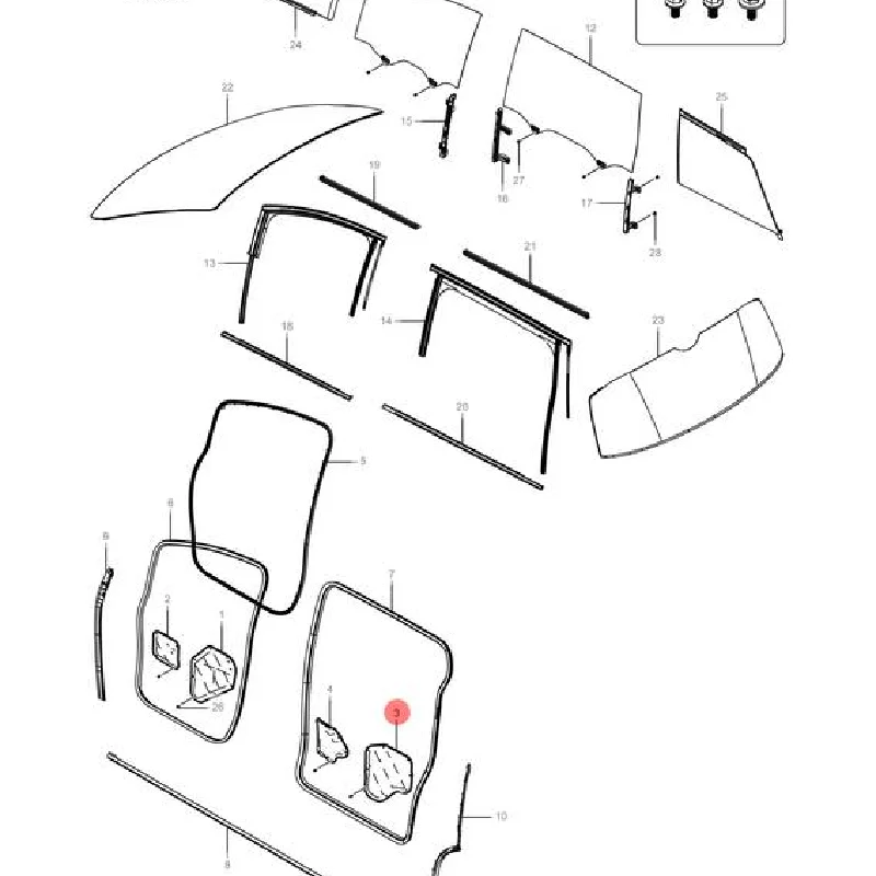 Для Byd шины D9 2024-2025 искусственное стекло и кольца фотоаксессуары автомобильные