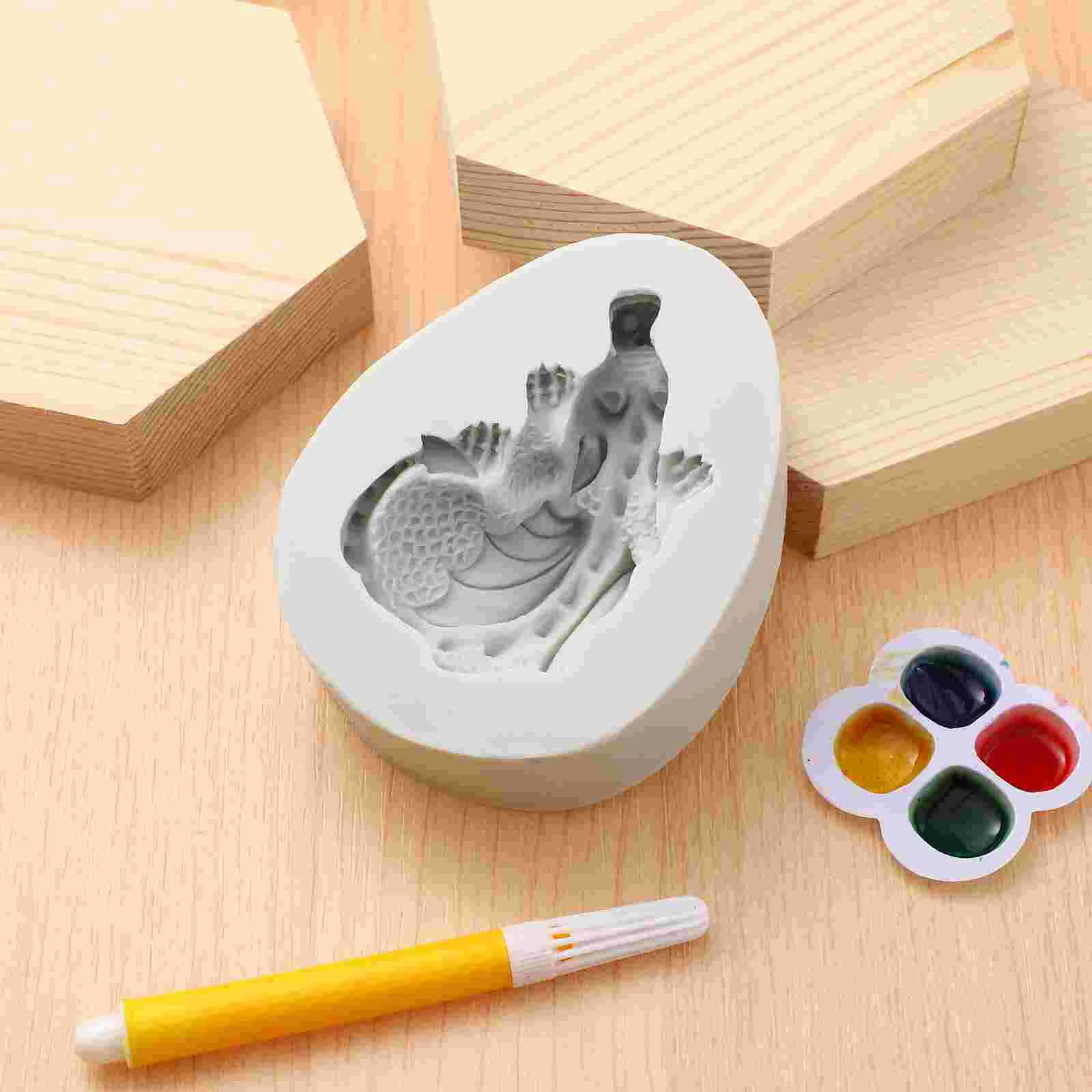 Форма для дракона динозавры шоколадные формы украшения торта силиконовая форма