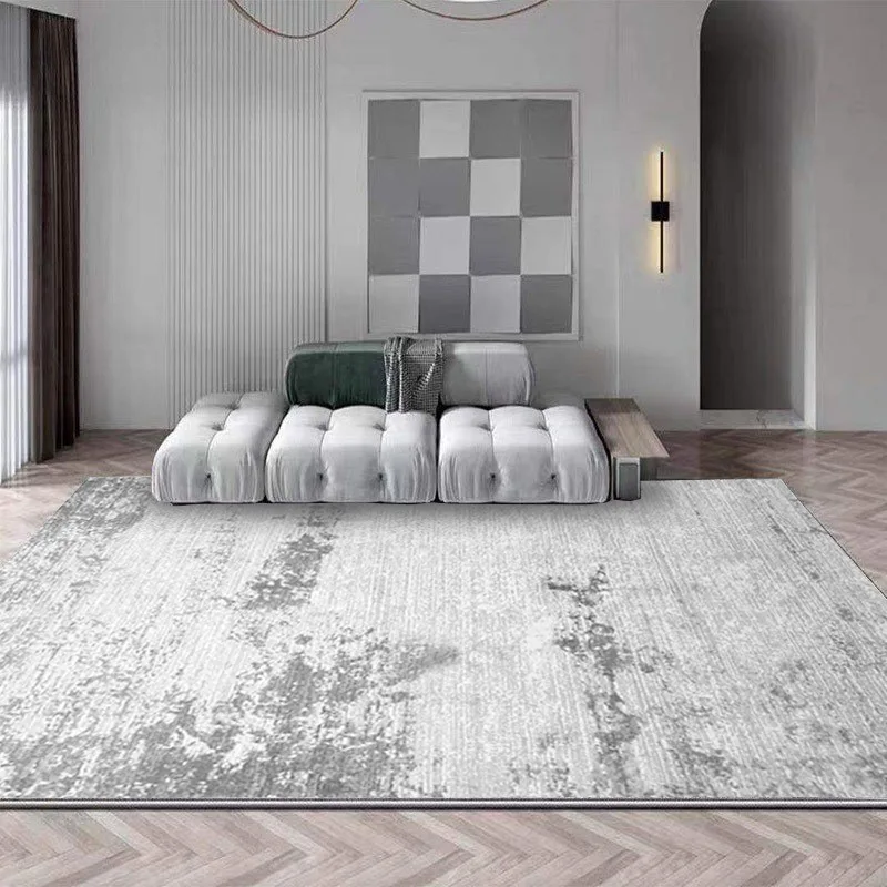 

Living Room Carpet Tea Table Blanket Nordic Modern Minimalist Home Japanese Bedroom Minimalist Light Luxury Light Gray