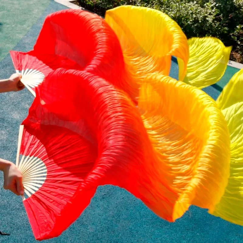 Женская Фата для танца живота шелковая фата из 100% натурального шелка 1 пара 180*90 см