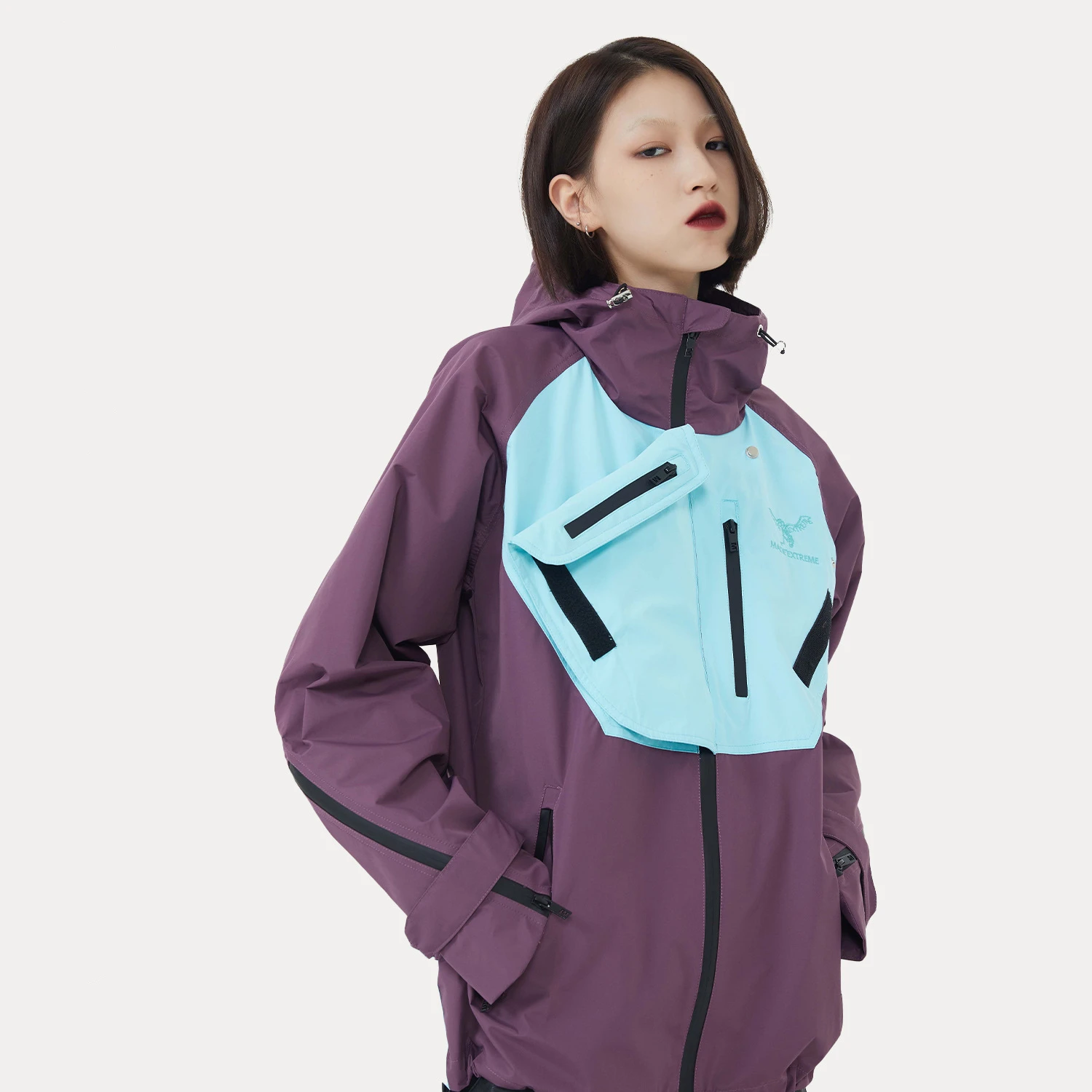 

Outdoor Jacket Mountaineering Camping Windproof Waterproof Casual Coat Men Women Hood Jackets Sunscreen Windbreaker