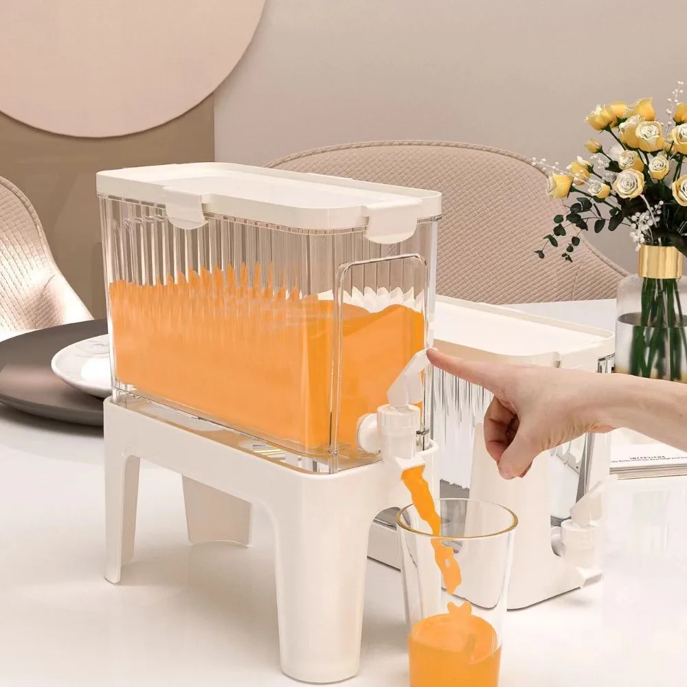 4л Прозрачный Чайник Для Холодной Воды С Краном Домашнего Использования