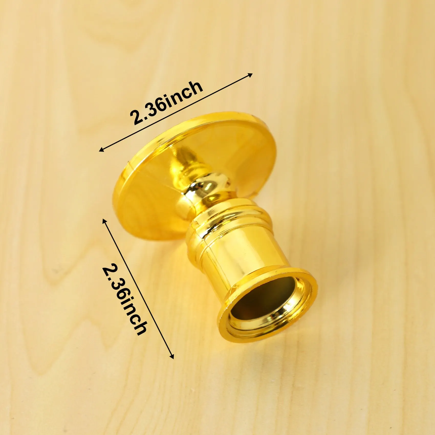 Подсвечник золотой 10X
