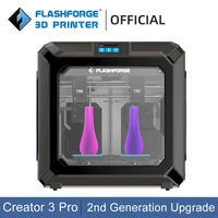 flashforge creator 3 pro independent dual extruder professional upgraded fdm 3d printer 320%e2%84%83 extruder new logic control chip