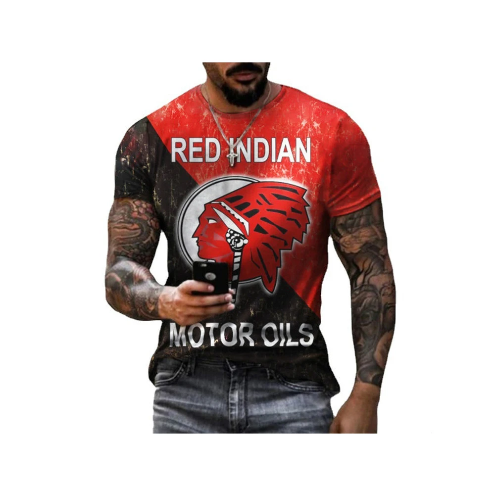 

Футболка мужская повседневная с круглым вырезом, короткий рукав, цифровой 3d-принт, уличный стиль, полиэстер, простая приталенная ткань