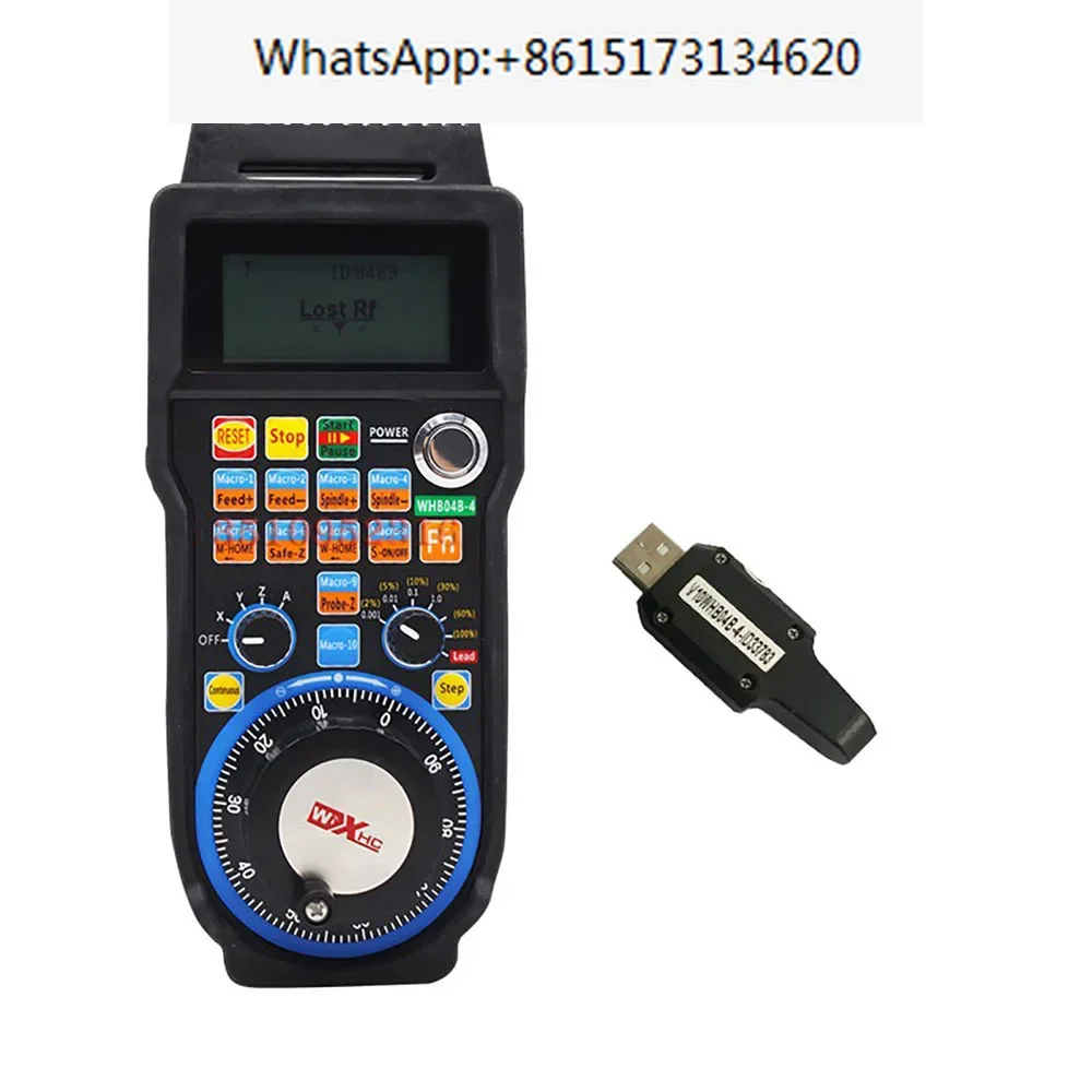 XHC WHB04B Маховик с ЧПУ Mach3 беспроводной маховик MPG подвесной для фрезерного станка 4