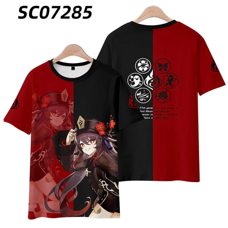 Футболка унисекс с 3D-принтом Kukishinobu и круглым вырезом