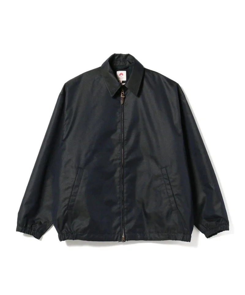 

BEAMS JAPAN 22AW Japanese Style Retro Red Rope Solid Color Jacket Loose Coat
