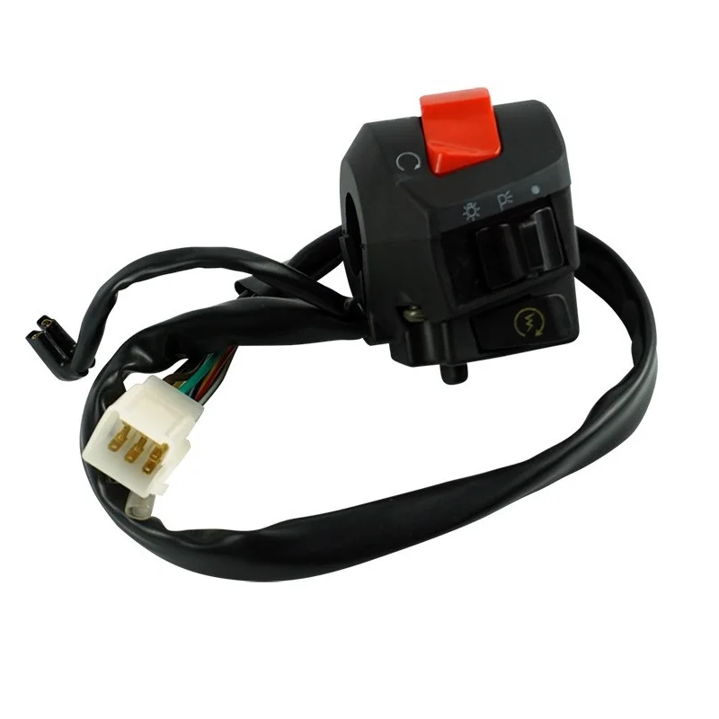 Модификация мотоцикла Руль переключатель сигнала поворота сигнал отключение