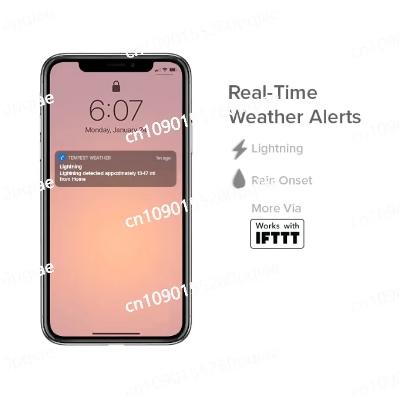 Система погоды Tempest со встроенным ветровым измерителем дождемером и точными