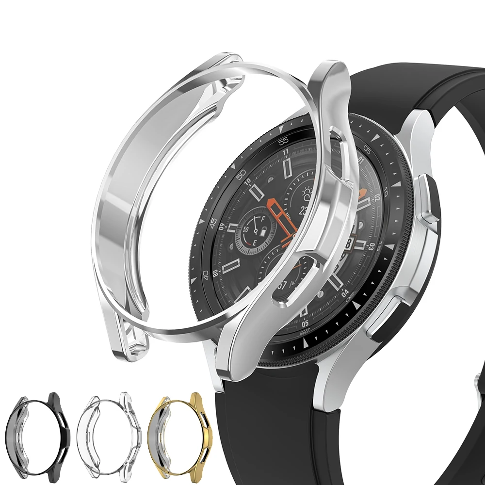 

TPU Protective Case For Samsung Galaxy Watch 4 Classic Watch 5 Pro 3 41mm 45mm Gear S3 Watch 42mm 46m Bumper Cover Accessories