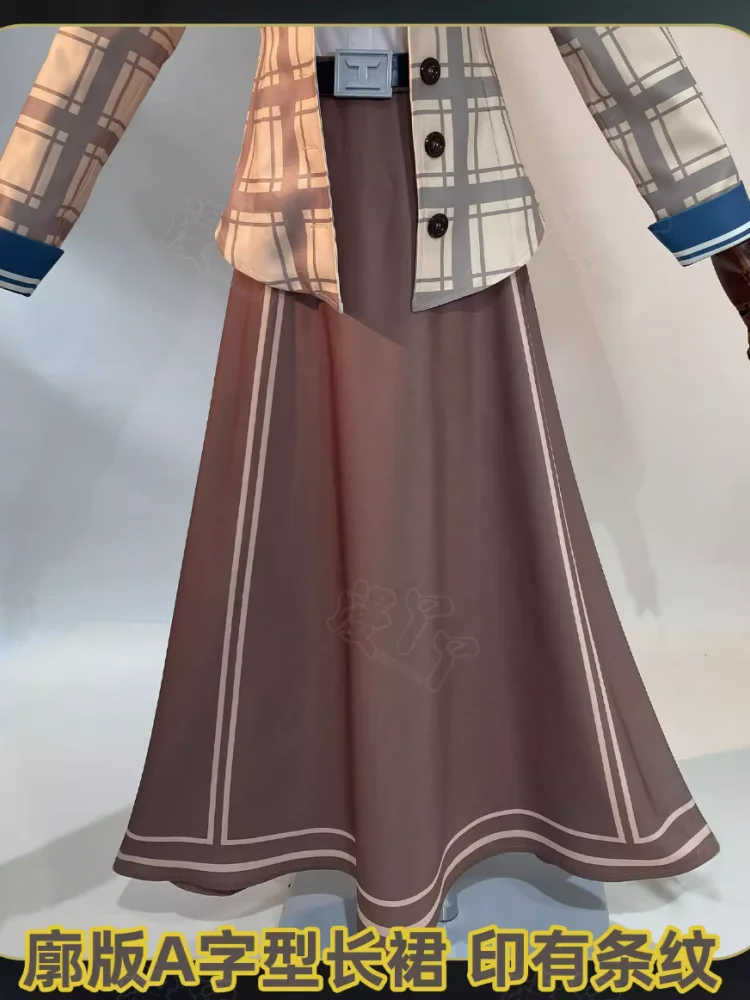 Костюм для косплея Reporter Game Identity V Alice Cos аниме женская модная одежда Survivor ролевых