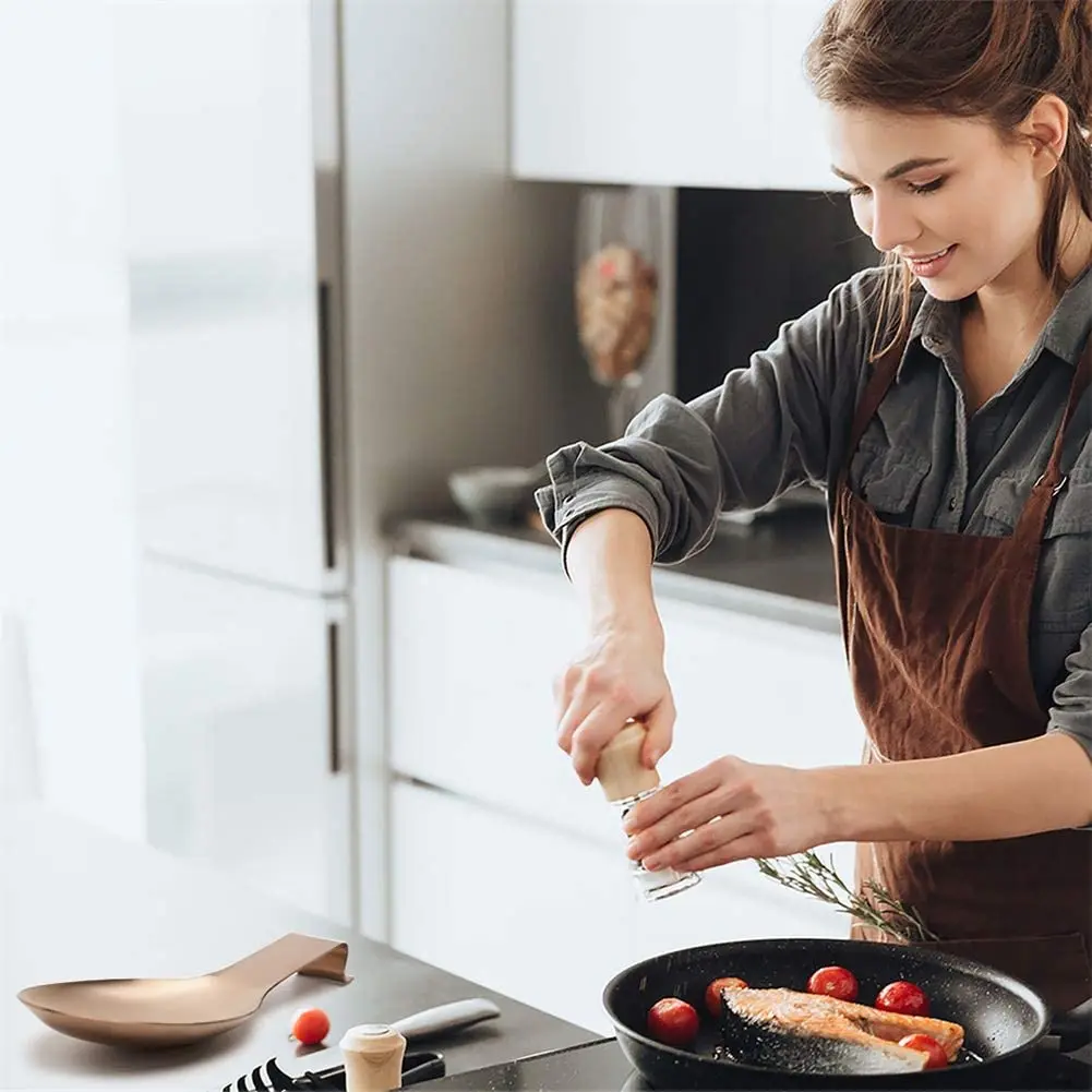 Подставка для ложки кухонная утварь стойкая к ржавчине розовое золото 2 шт. | Дом и