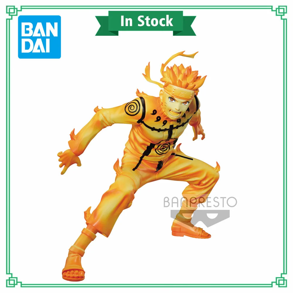 

Original Bandai Naruto Kyuubi Model PVC Action Figures 150mm Naruto Shippuden BANPRESTO Figurine Toys