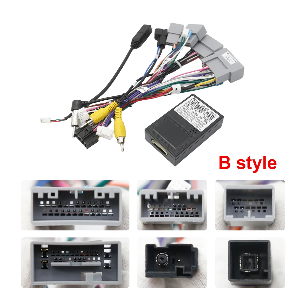 

G-RZ-HD56 для HONDA CRV 2012-2016 (2,4) Android автомобильный радиоприемник Canbus Box для HONDA декодер жгут проводов адаптер кабель питания