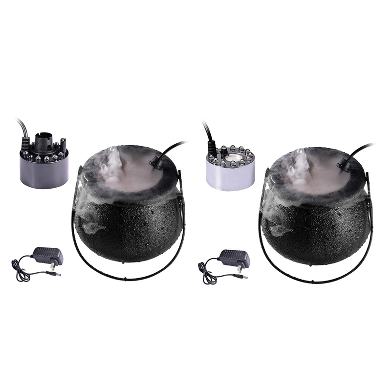 Хэллоуин дымовая машина светодиодный увлажнитель тумана генератор изменение