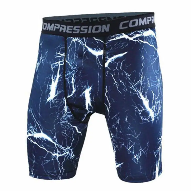 

Compression Shorts Men 3D Print Camouflage Bodybuilding Tights Short Men Gyms Shorts Male Muscle Alive Elastic Running Shorts