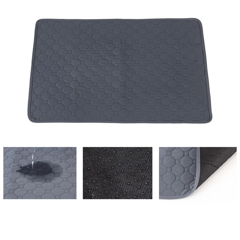 

Pet Diaper Pad Dog Waterproof Reusable Training Pad Urine Absorbing Eco-Friendly Dog Car Seat Cover Puppy Mat Washable