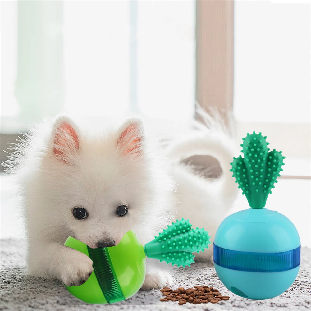 

Pet Chew Tumbler Slow Feeder Funny Educational Toys Puppy Kitten Leakage Food Balls Interactive Treat Leaking Toy for Cats Dogs